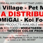 KOI VILLAGE distributor of TOMiGAi